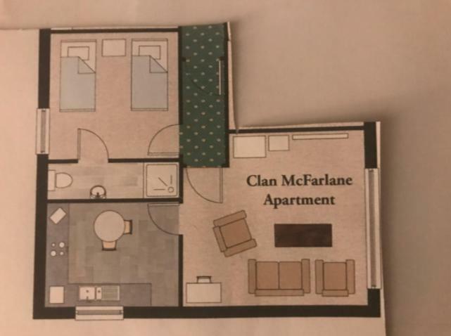 The Clan Macfarlane Apartment Kilmarnock Exterior photo